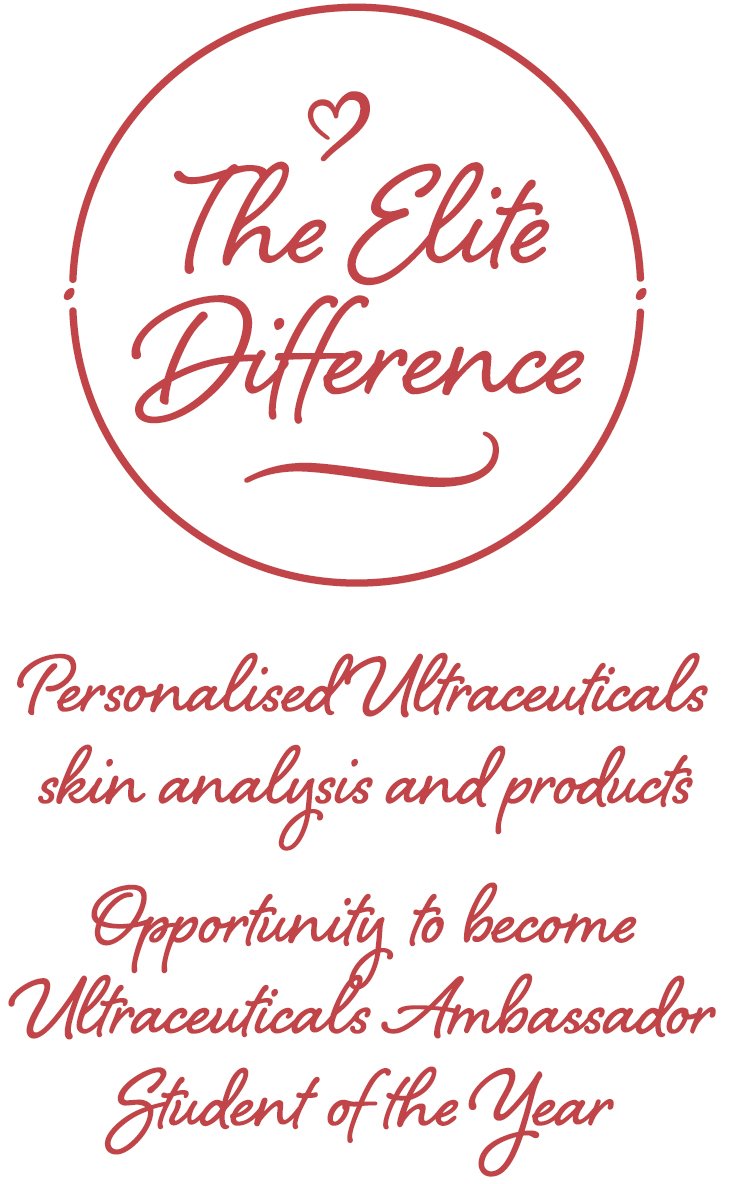 The Elite Difference: Personalized ultraceuticals, skin analysis, and products. Opportunity to become Ultraceuticals ambassador student of the year.